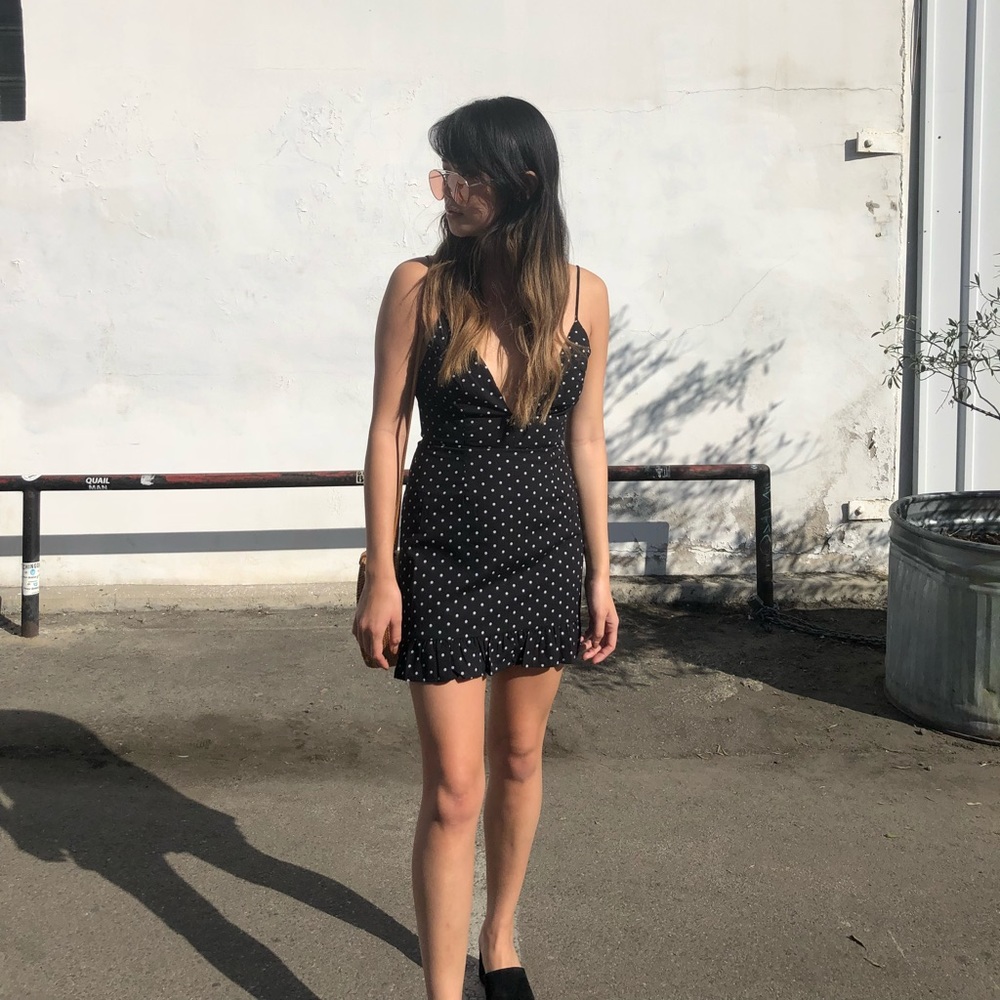 Princess Polly Polka Dot Mini Dress